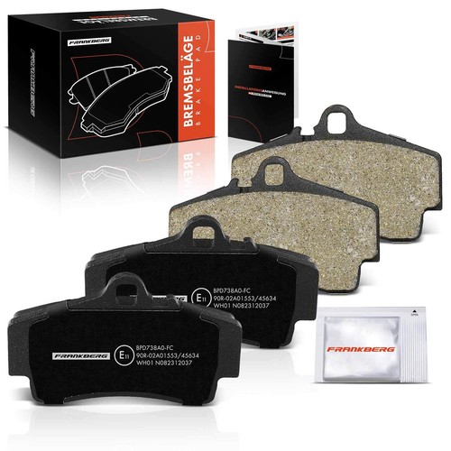 Rear brake pad set - set, porsche