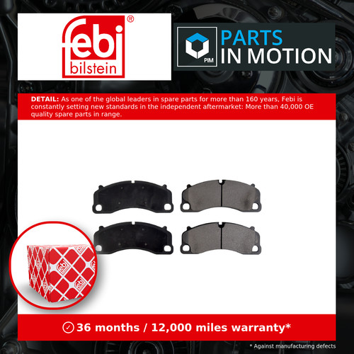 Brake pads set fits - brake,