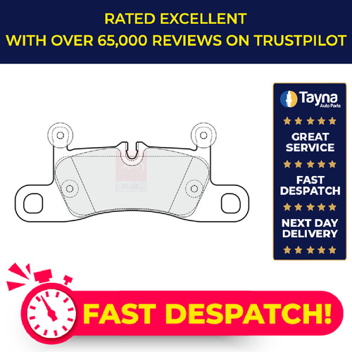Brake pads set - set, porsche