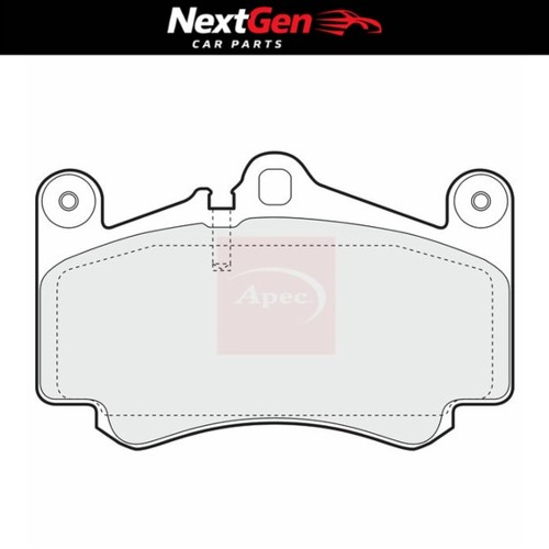 Front brake pads apec for - front,