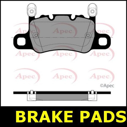 Brake pads rear for porsche - brake,