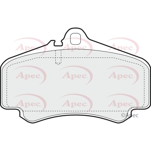 Brake pads set for - set, porsche