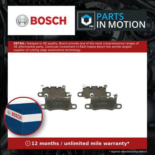 Brake pads set fits porsche - brake,