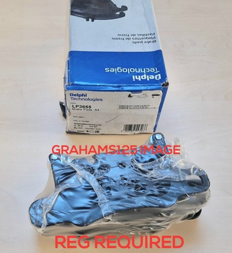 Brake pads set - rear, fits