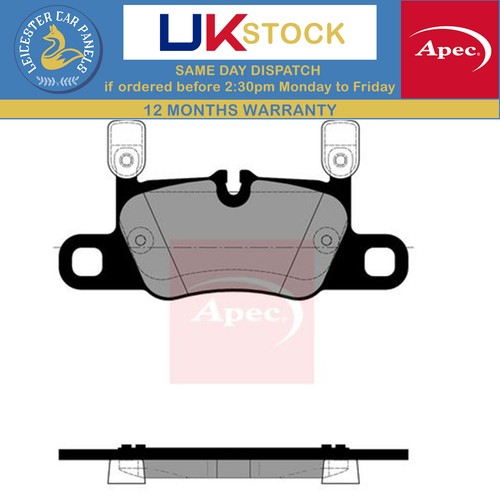 Apec brake pads set for - brake,