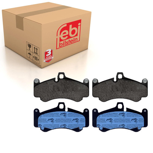 Front brake pads - turbo, set