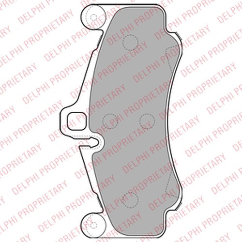 Brake pads set fits - pads,