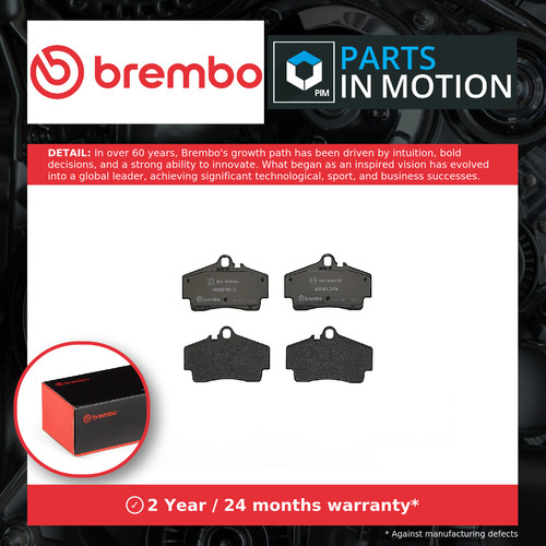 Brake pads set - set, porsche