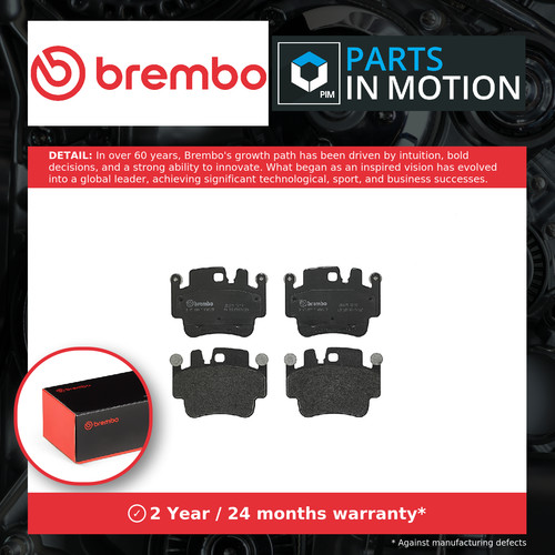 Brake pads set - pads, porsche