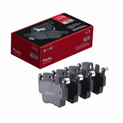 Apec front brake pads for - brake,