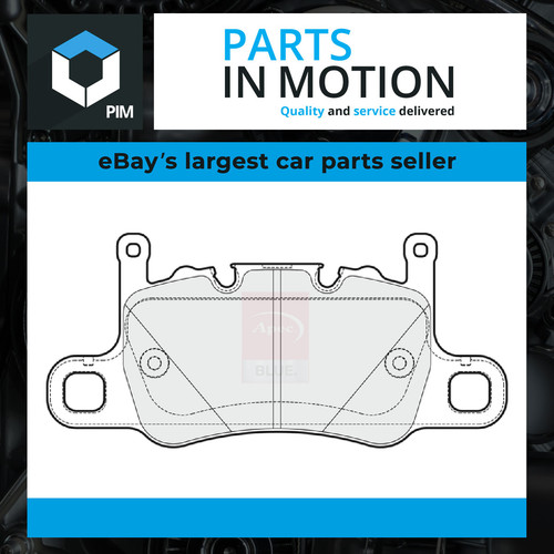 Brake pads set fits - set,
