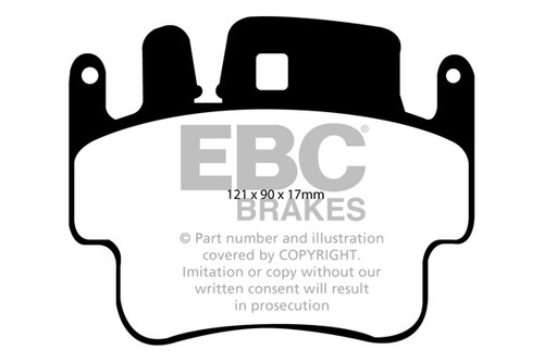 Ebc bluestuff front brake - ebc,