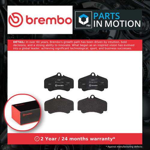 Brake pads set fits porsche - brake,