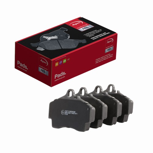 Apec rear brake pads - pads, for